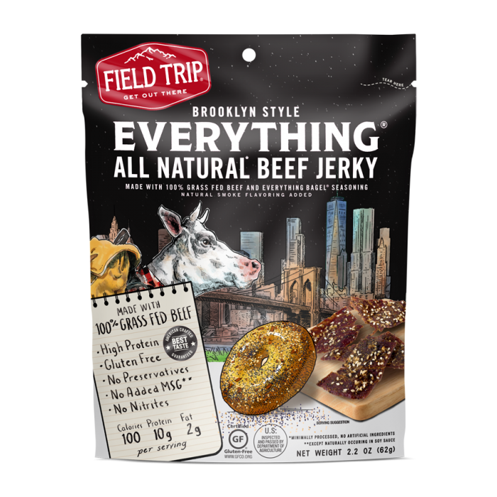 Field Trip Beef Jerky - Everything Bagel