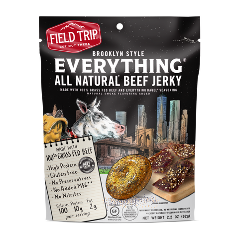 Field Trip Beef Jerky - Everything Bagel