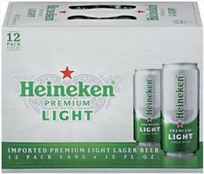 Heineken Light Can 12 Pk