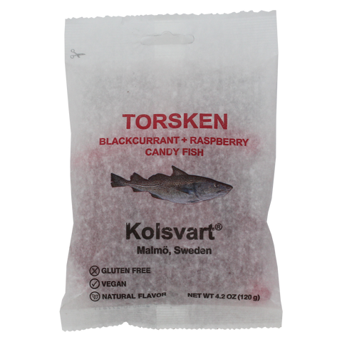 Kolsvart: Raspberry & Currant Swedish Fish