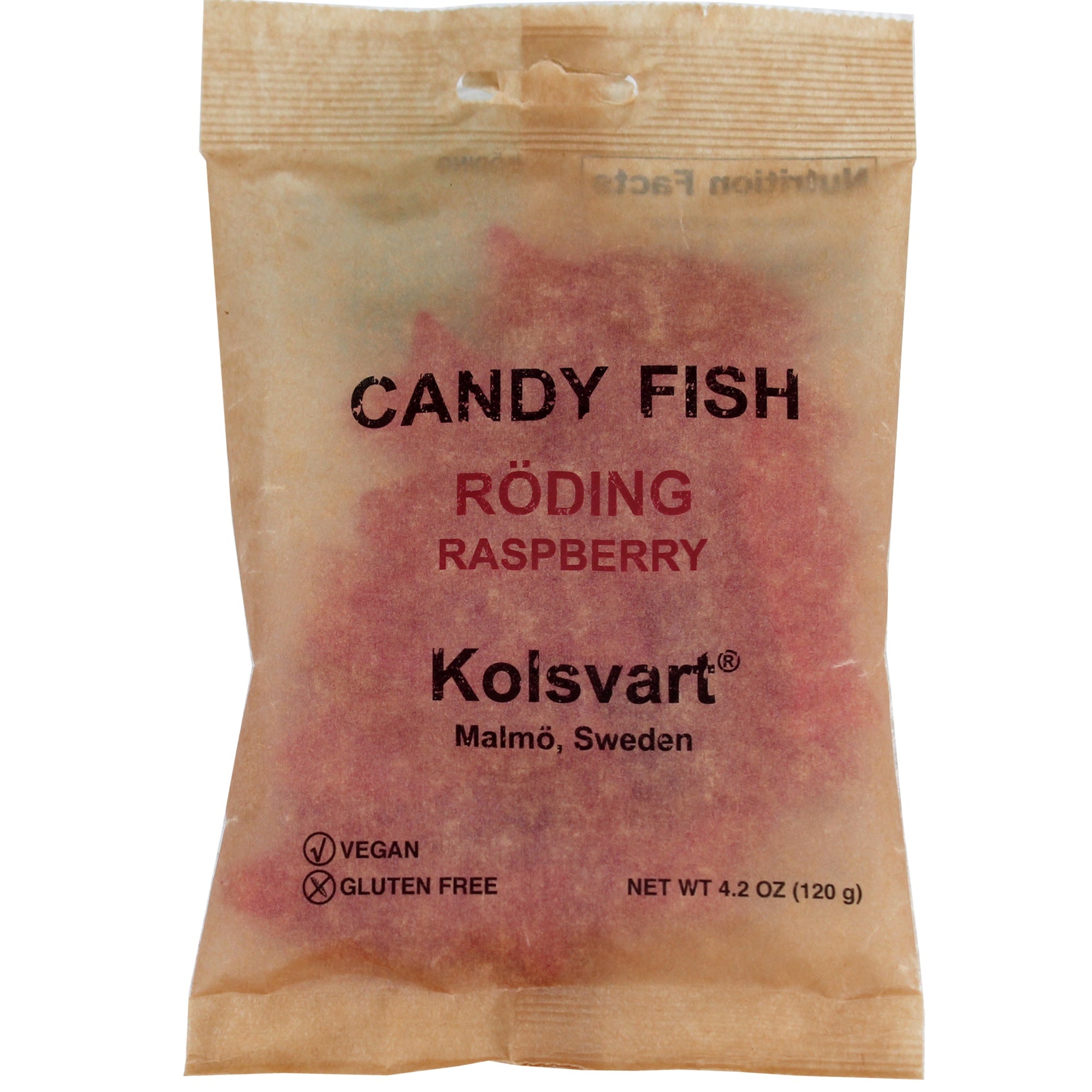 Kolsvart: Raspberry Swedish Fish