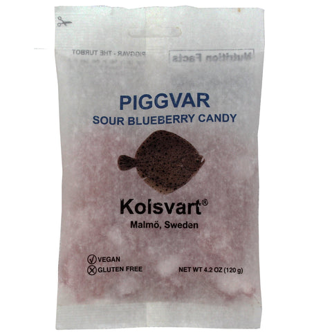 Kolsvart: Sour Blueberry Swedish Fish