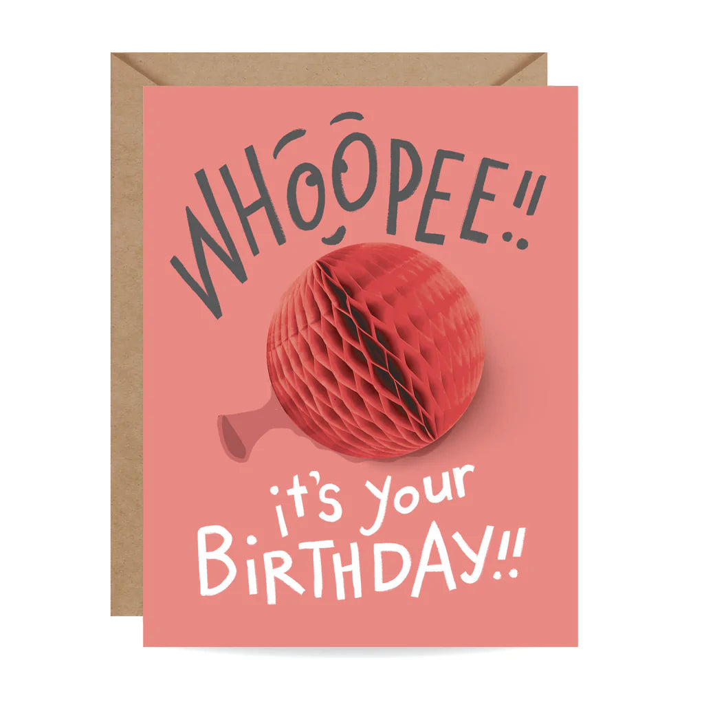 Inklings Paperie: Whoopee Pop Up Birthday Card
