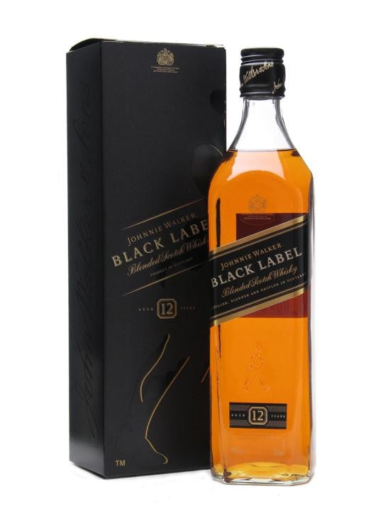 Johnnie Walker Black Scotch Whiskey 750mL