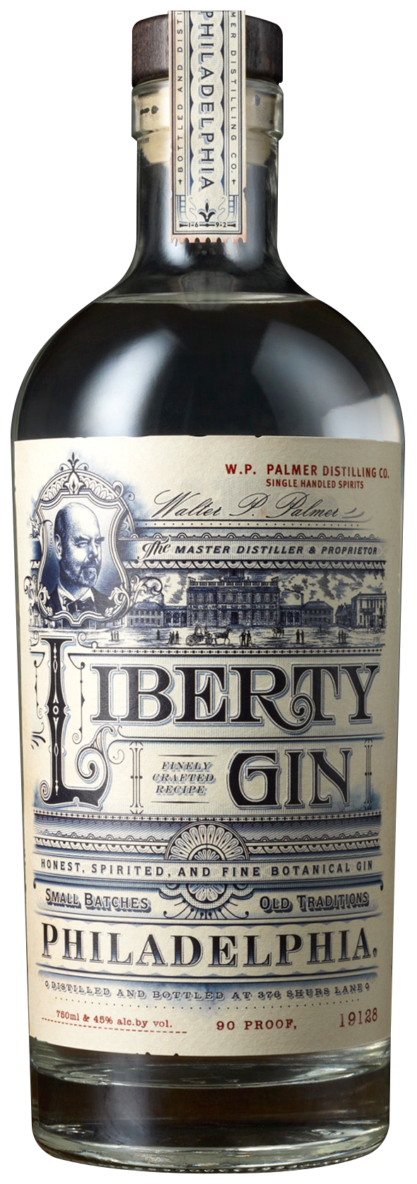 WP Palmer Distilling Co Liberty Gin