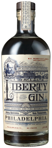 WP Palmer Distilling Co Liberty Gin
