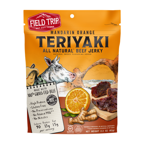 Field Trip Teriyaki Beef Jerky