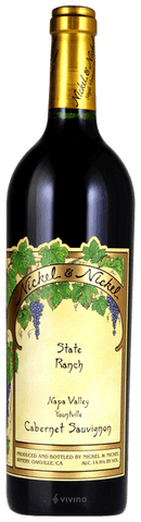 Nickel and Nickel State Ranch Cabernet Sauvignon