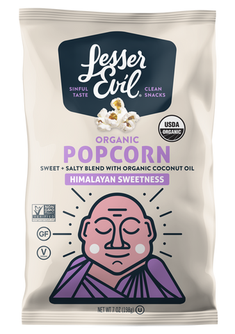 Lesser Evil Himalayan Sweet Popcorn