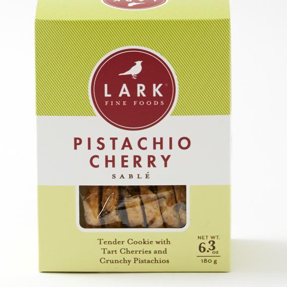 Lark Pistachio Cherry Cookies