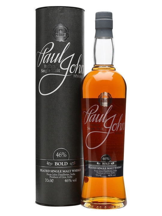 Paul John Bold Peated Indian Single Malt Whiskey