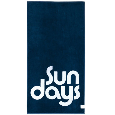Sunny Life Luxe Towel Indigo