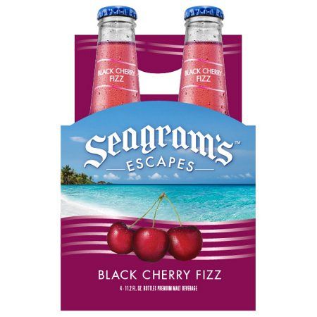 Seagrams Coolers Black Cherry 4pk