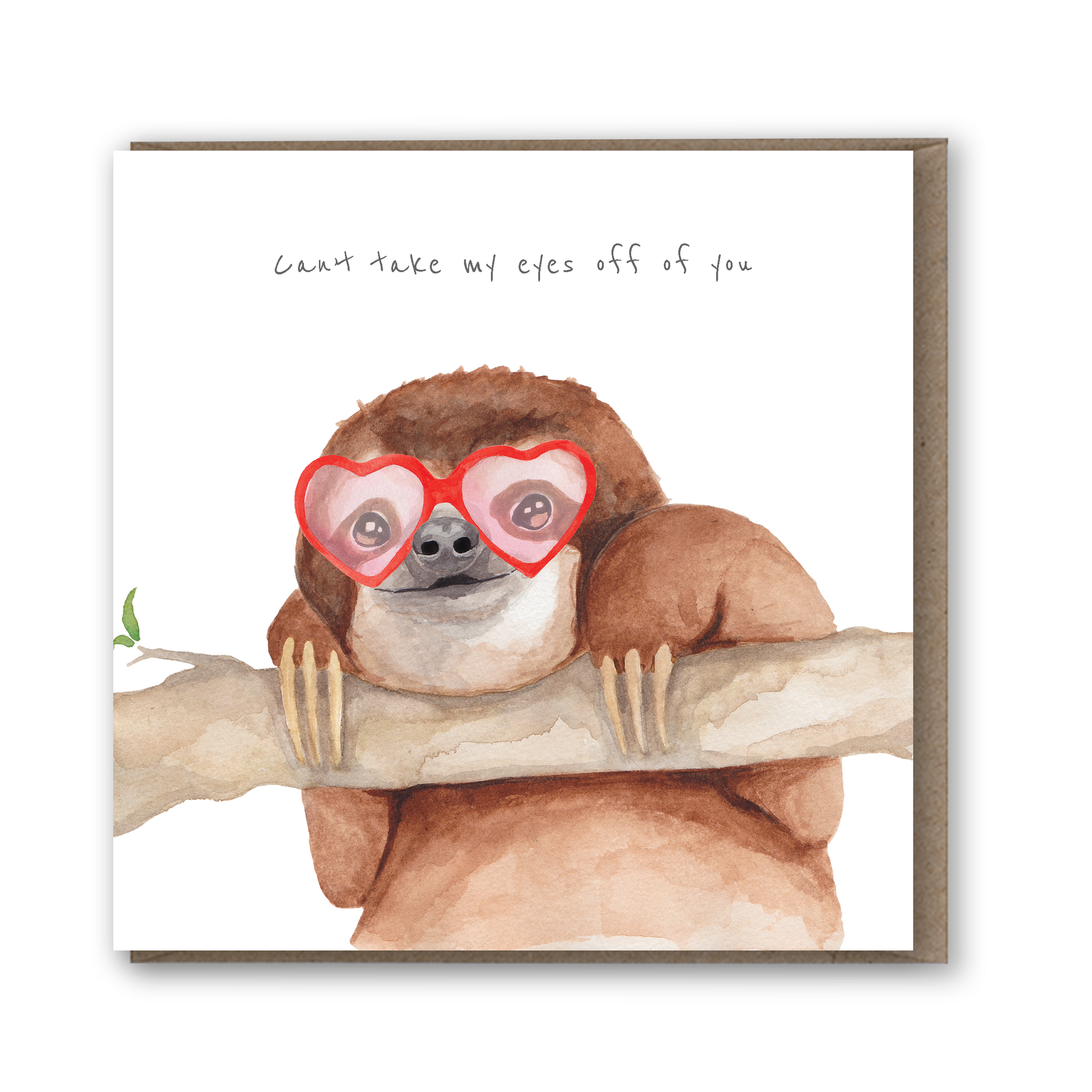 Lil Wabbit: Sloth With Heart Glasses