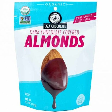 Taza Chocolate Covered Almonds