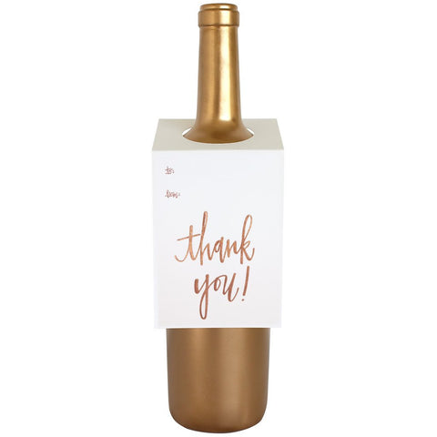 Wine & Spirit Gift Tag, THANK YOU