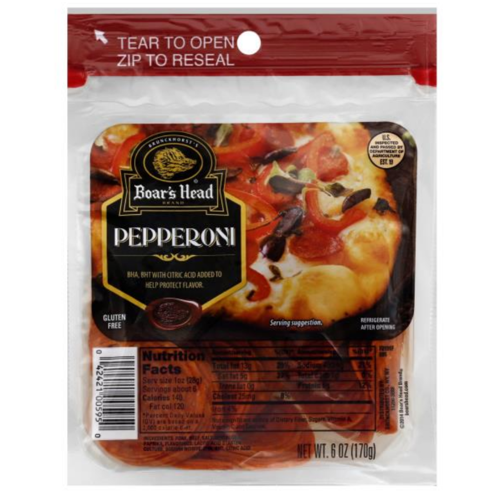 Boar's Head Pepperoni Slices