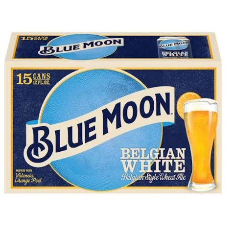 Blue Moon 15 Pack (Can)