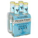 Fever Tree Mediterranean Tonic Water - 4pk Bottles