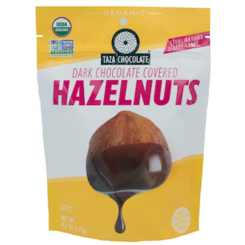 Taza Organic Chocolate Covered Hazelnuts