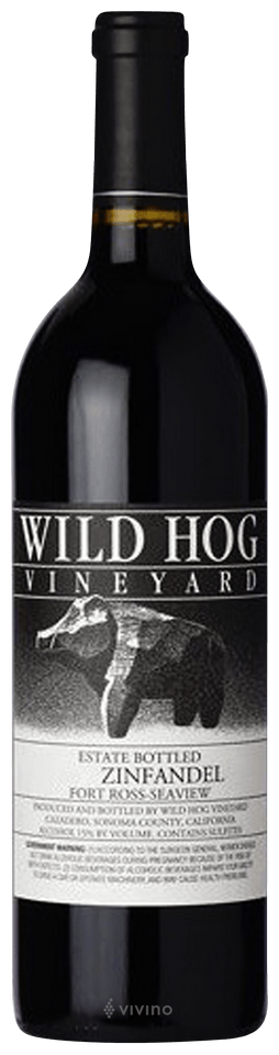 Wild Hog Vineyard Fort Ross Seaview Estate Zinfandel