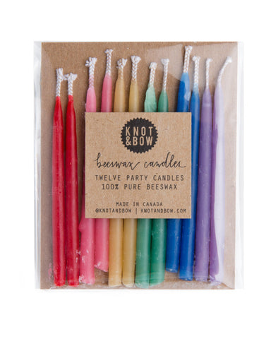 Knot & Bow Assorted Beeswax Candles