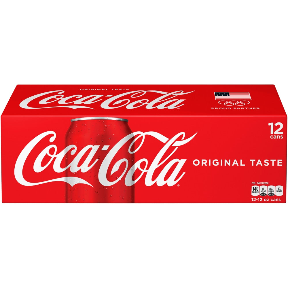 Coke Cans -12pk