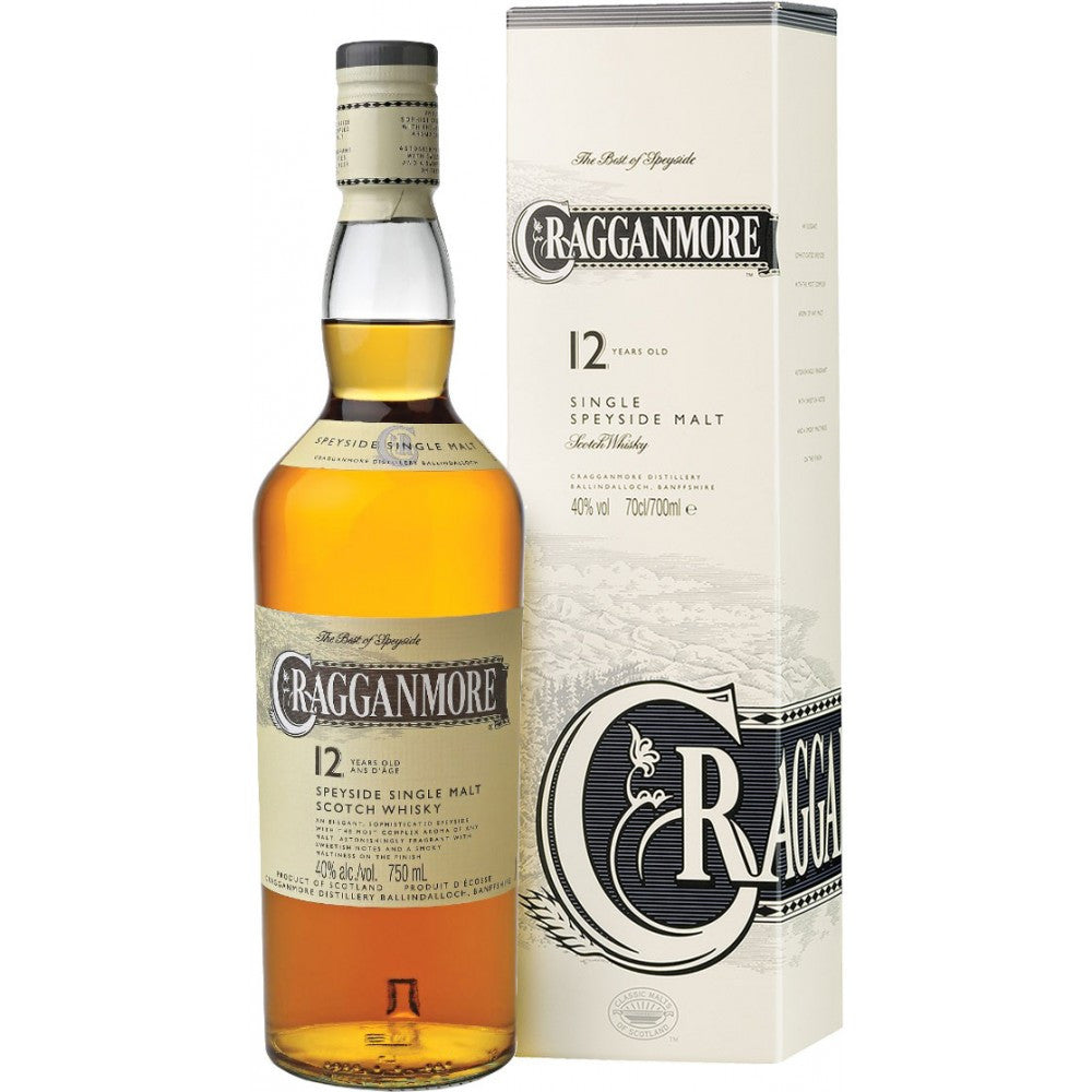Cragganmore 12yr Single Malt Scotch Whiskey
