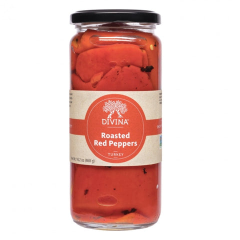 Divina Roasted Red Peppers