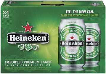 Heineken 24 Pack Cans