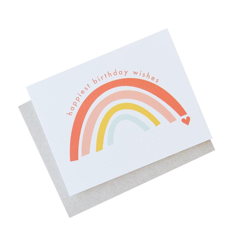 Knot & Bow "Rainbow" Birthday Card