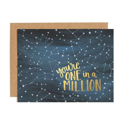 1Canoe2: You're One in a Million Greeting Card
