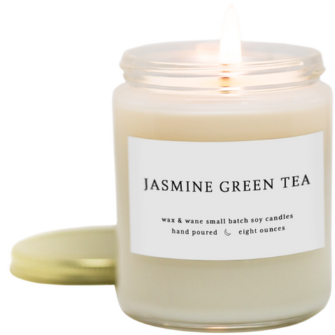 Wax and Wane Candle: Jasmine Green Tea