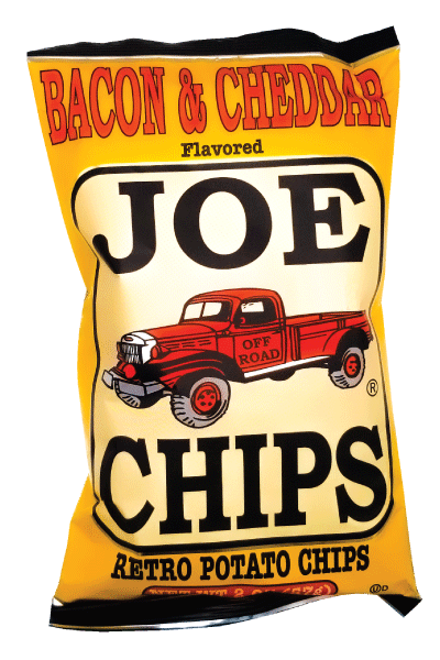 Joes Chips Bacon & Cheddar 2 Oz