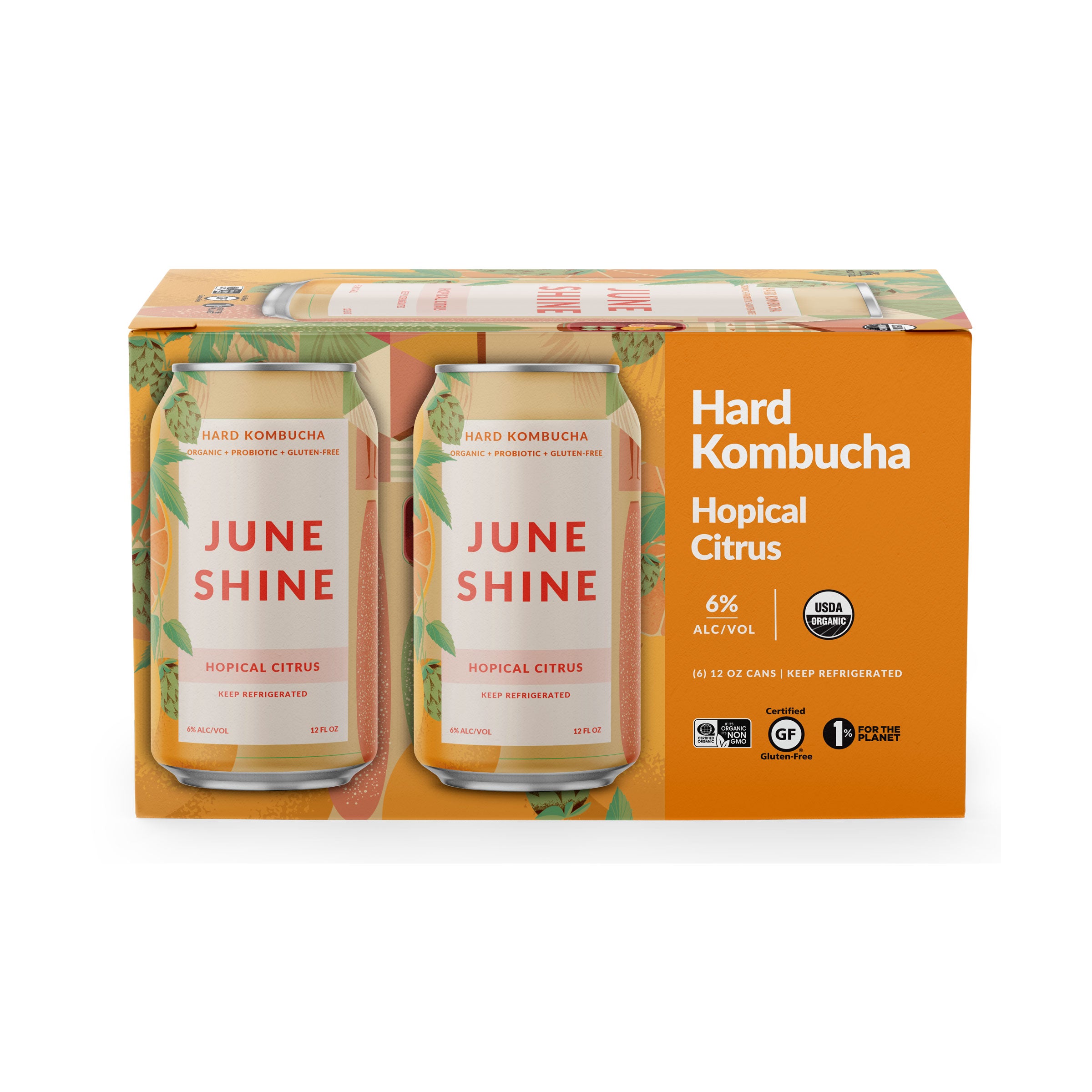 JuneShine Hopical Citrus 6pk Can