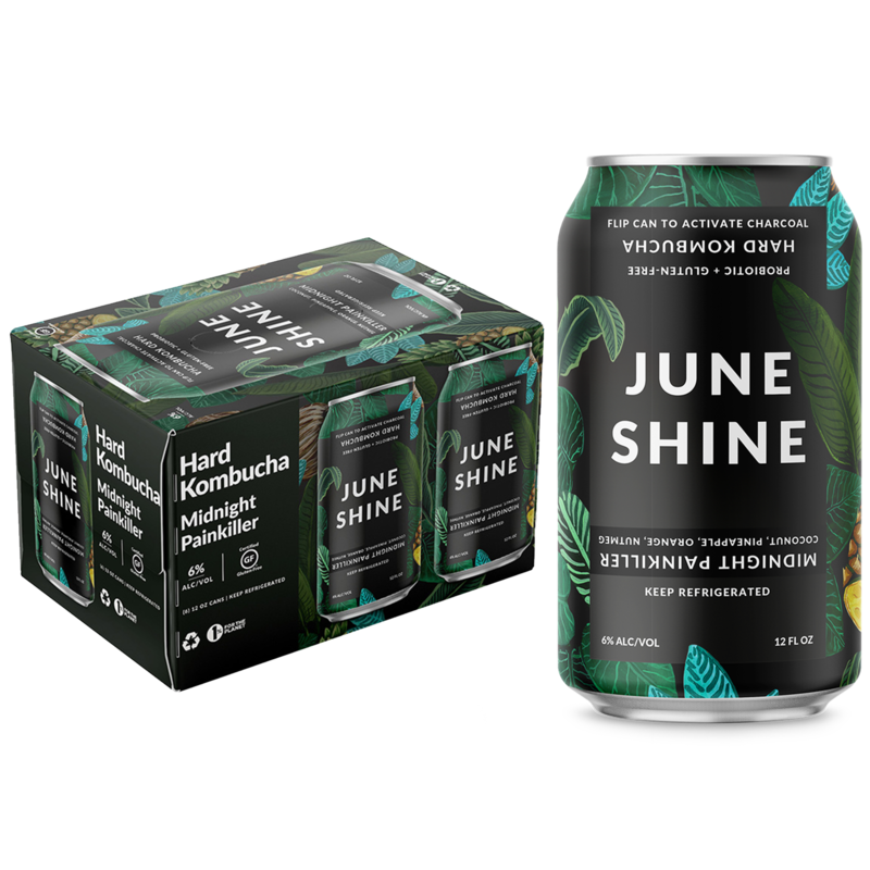 JuneShine Midnight Painkiller 6pk Can