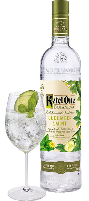 Ketel One Vodka Botanicals Cucumber and Mint
