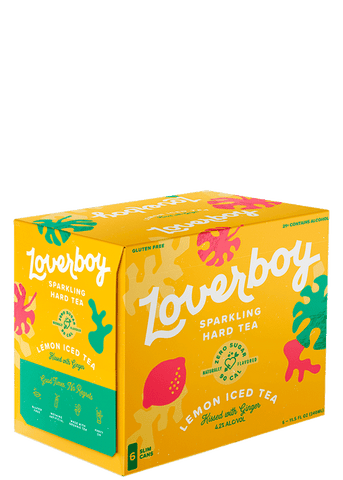 LoverBoy Lemon Tea 6pk Can