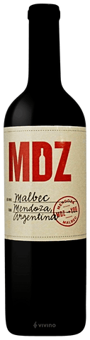 MDZ Wine Mendoza Malbec