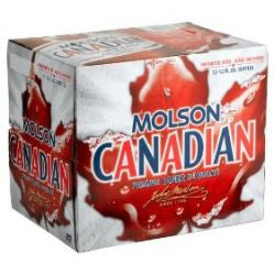 Molson Canadian 12 Pk Bottles