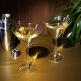Stemmed Martini Glasses [2-pack]