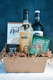 Red & White Wine Gourmet Gift Basket