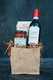 Red Wine & Pasta Bronze Gift Basket