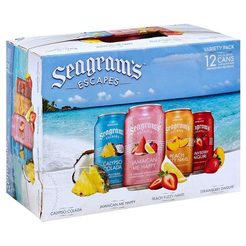 Seagrams Escape Variety 12pk Cans