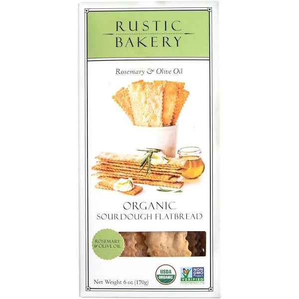Rustic Bakery Flatbread Rosemary Crackers
