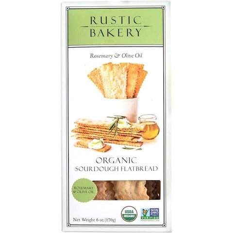 Rustic Bakery Flatbread Rosemary Crackers