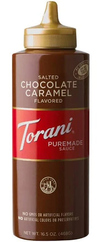 Torani Salted Chocolate Caramel Sauce