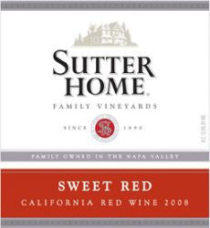 Sutter Home Sweet Red