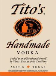 Titos Handmade Vodka 750mL