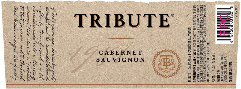 Benziger Tribute Cabernet Sauvignon